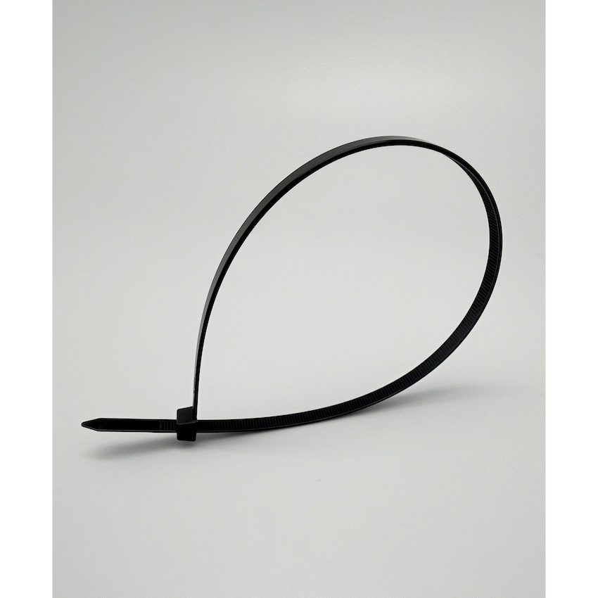 Ellies Cable Tie 7.9mm X 400mm - 50 PACK SIZE - BK - Image 4