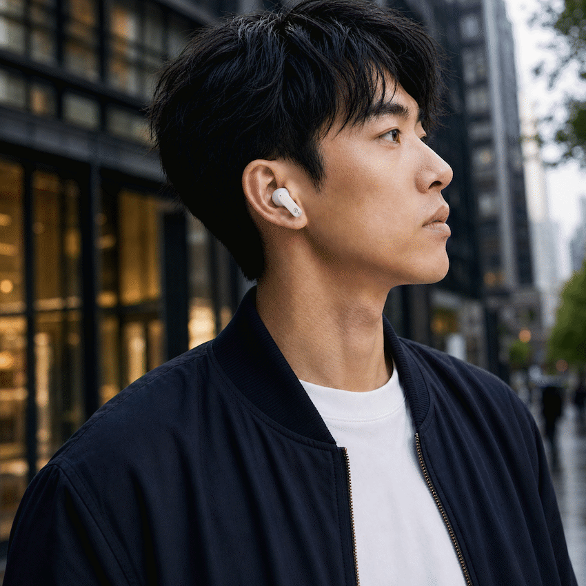 Amplify Cosmic Series ANC TWS Earphone - White - Image 6