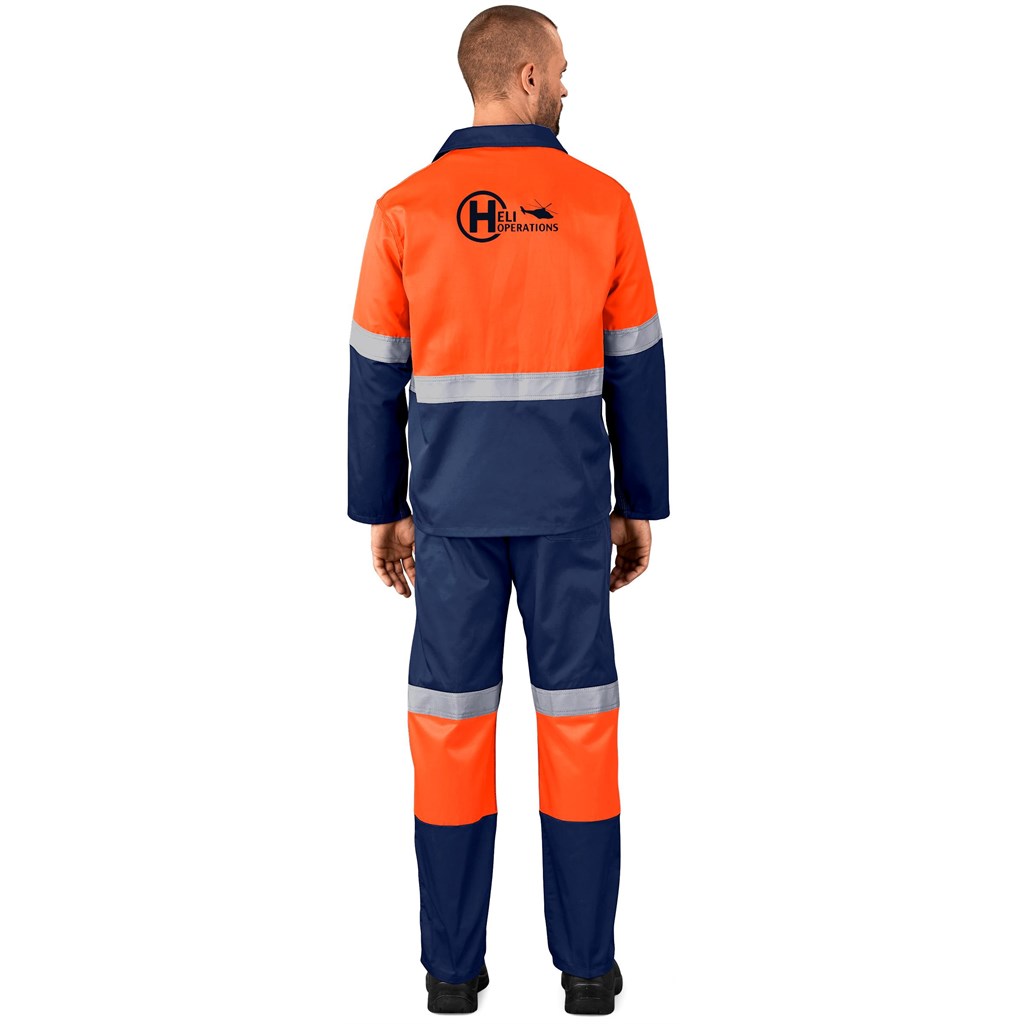 Traffic Premium Two-Tone Hi-Viz Reflective Pants - ORANGE / 48 - Image 15