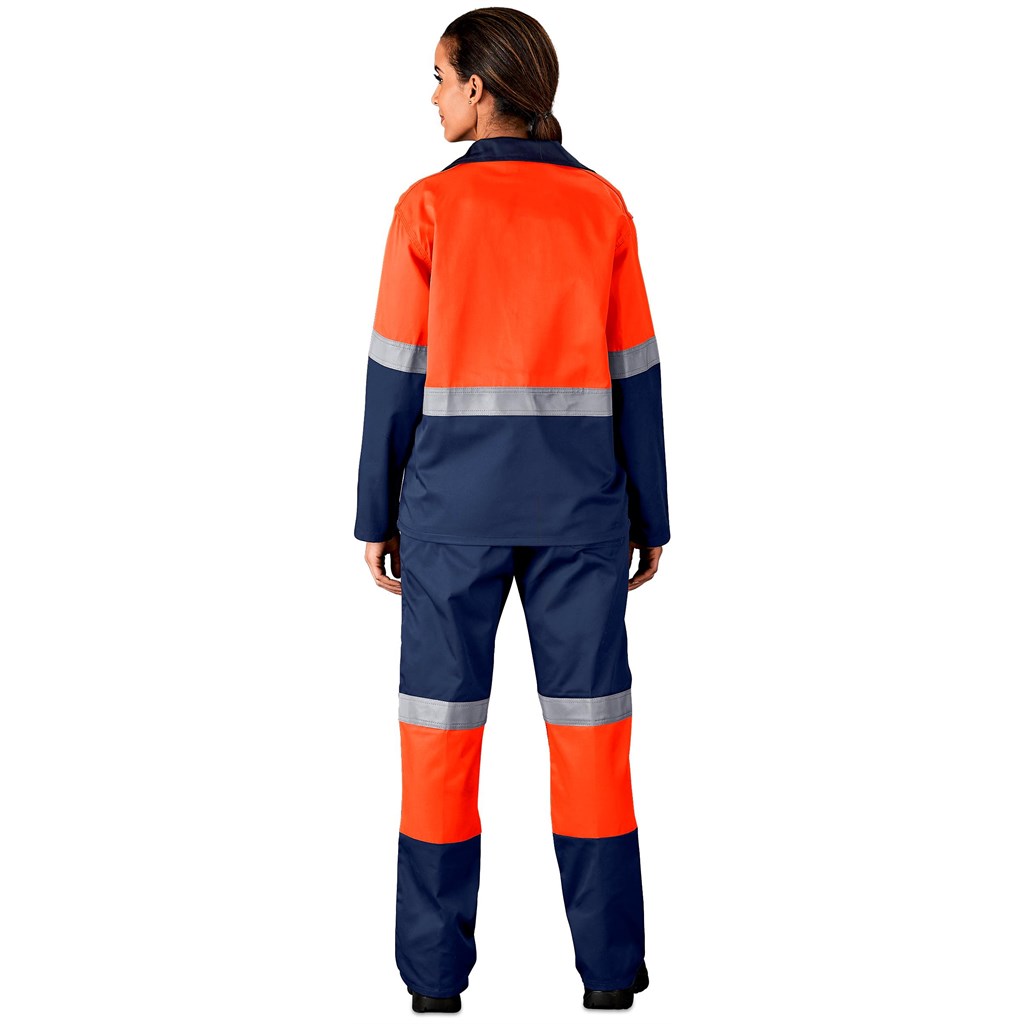 Traffic Premium Two-Tone Hi-Viz Reflective Pants - ORANGE / 48 - Image 3