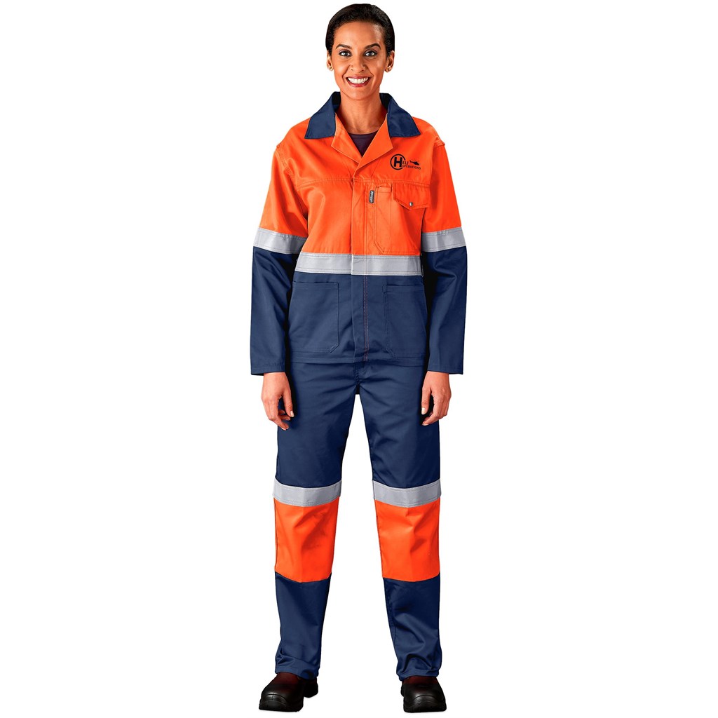 Traffic Premium Two-Tone Hi-Viz Reflective Pants - ORANGE / 48 - Image 8