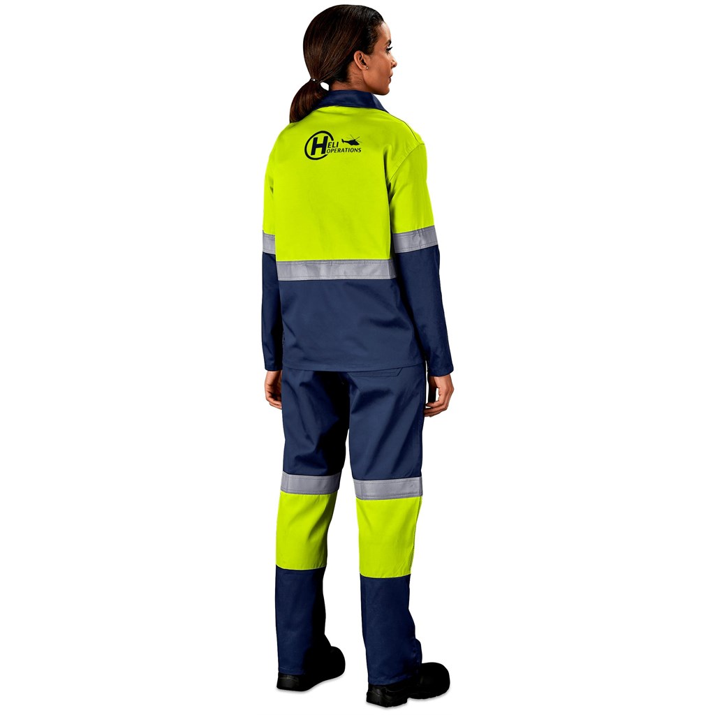 Traffic Premium Two-Tone Hi-Viz Reflective Pants - ORANGE / 48 - Image 4
