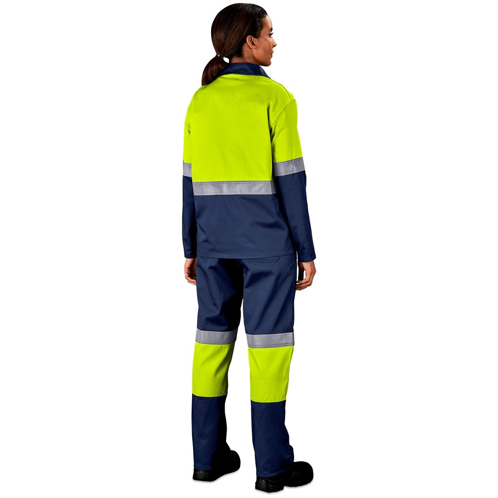 Traffic Premium Two-Tone Hi-Viz Reflective Pants - ORANGE / 48 - Image 16