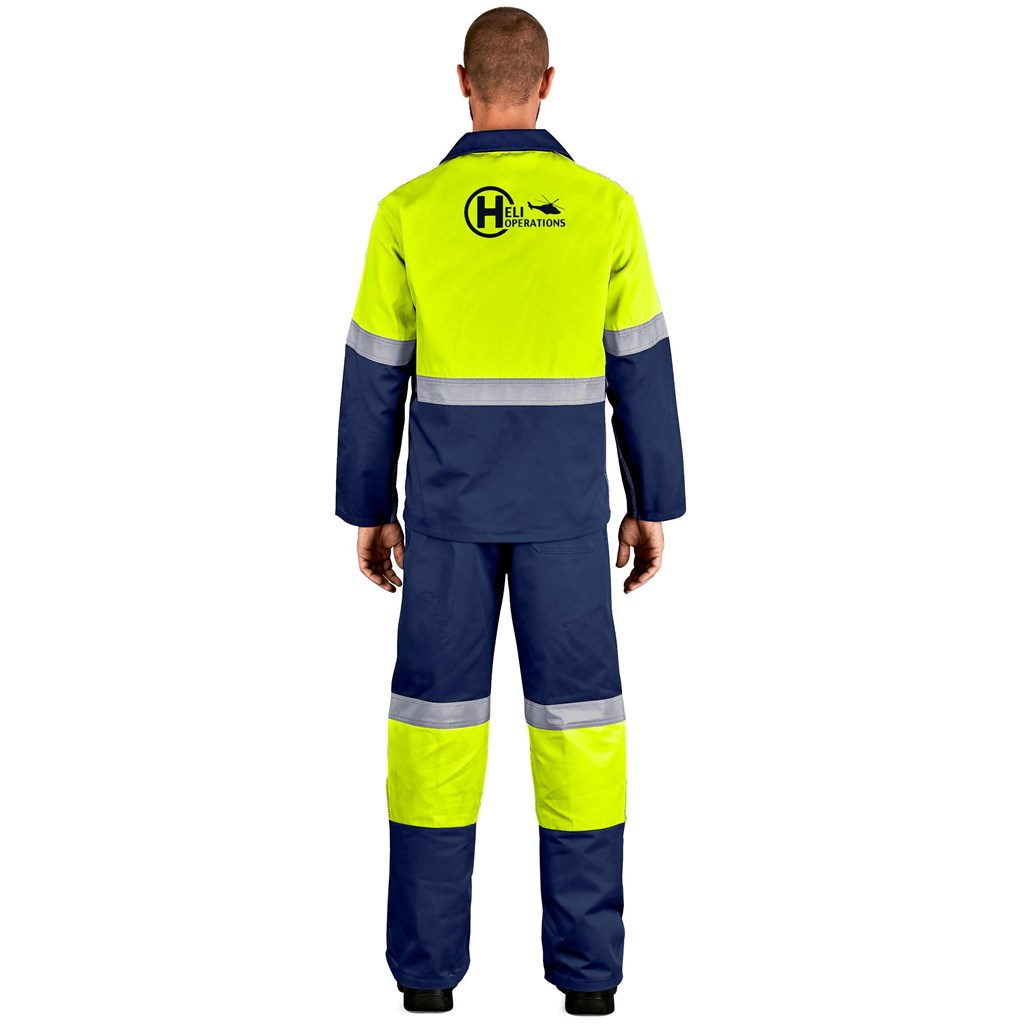 Traffic Premium Two-Tone Hi-Viz Reflective Pants - ORANGE / 48 - Image 12