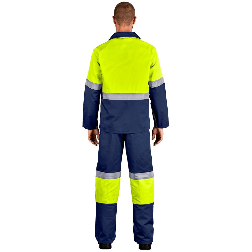 Traffic Premium Two-Tone Hi-Viz Reflective Pants - ORANGE / 48 - Image 14