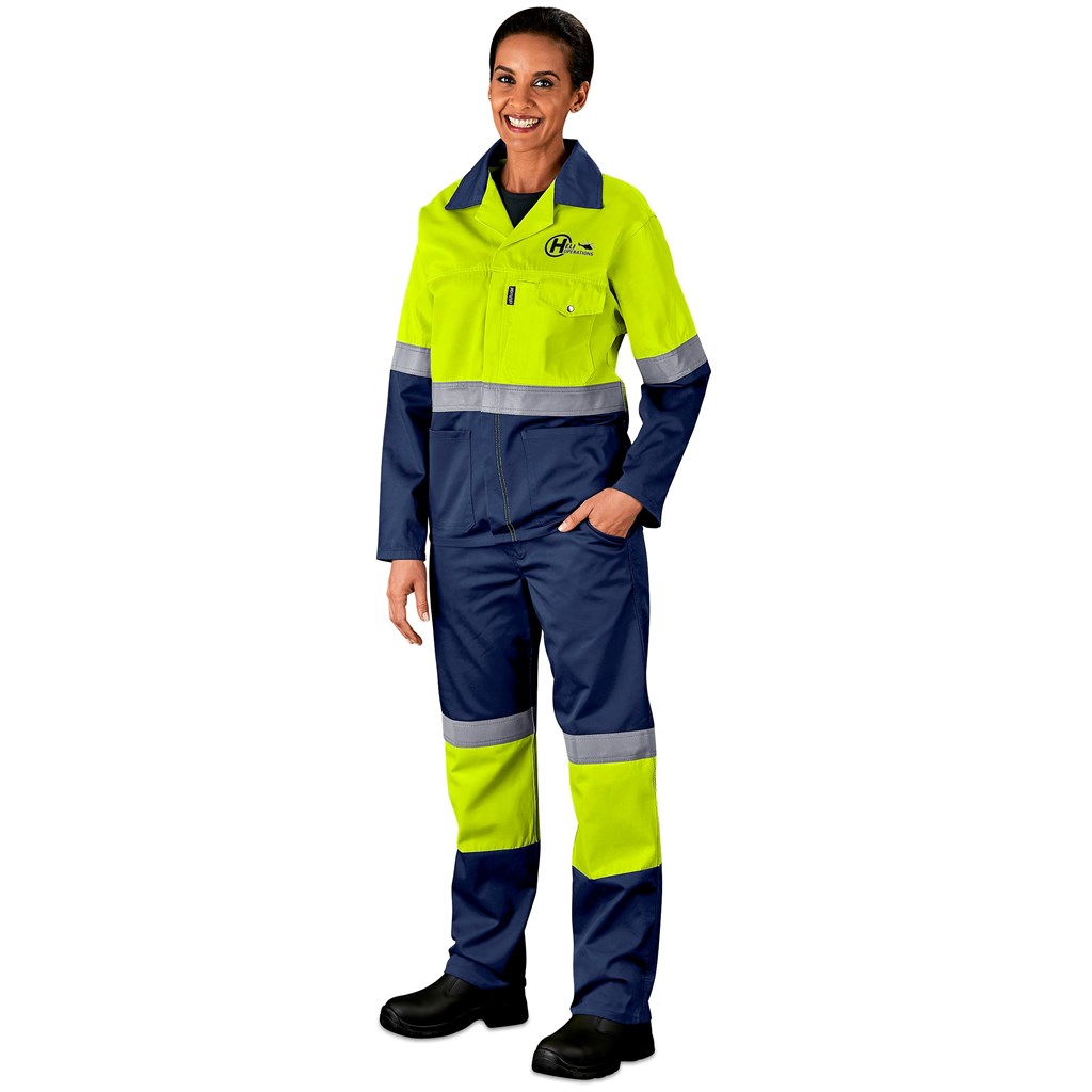 Traffic Premium Two-Tone Hi-Viz Reflective Pants - ORANGE / 48 - Image 6