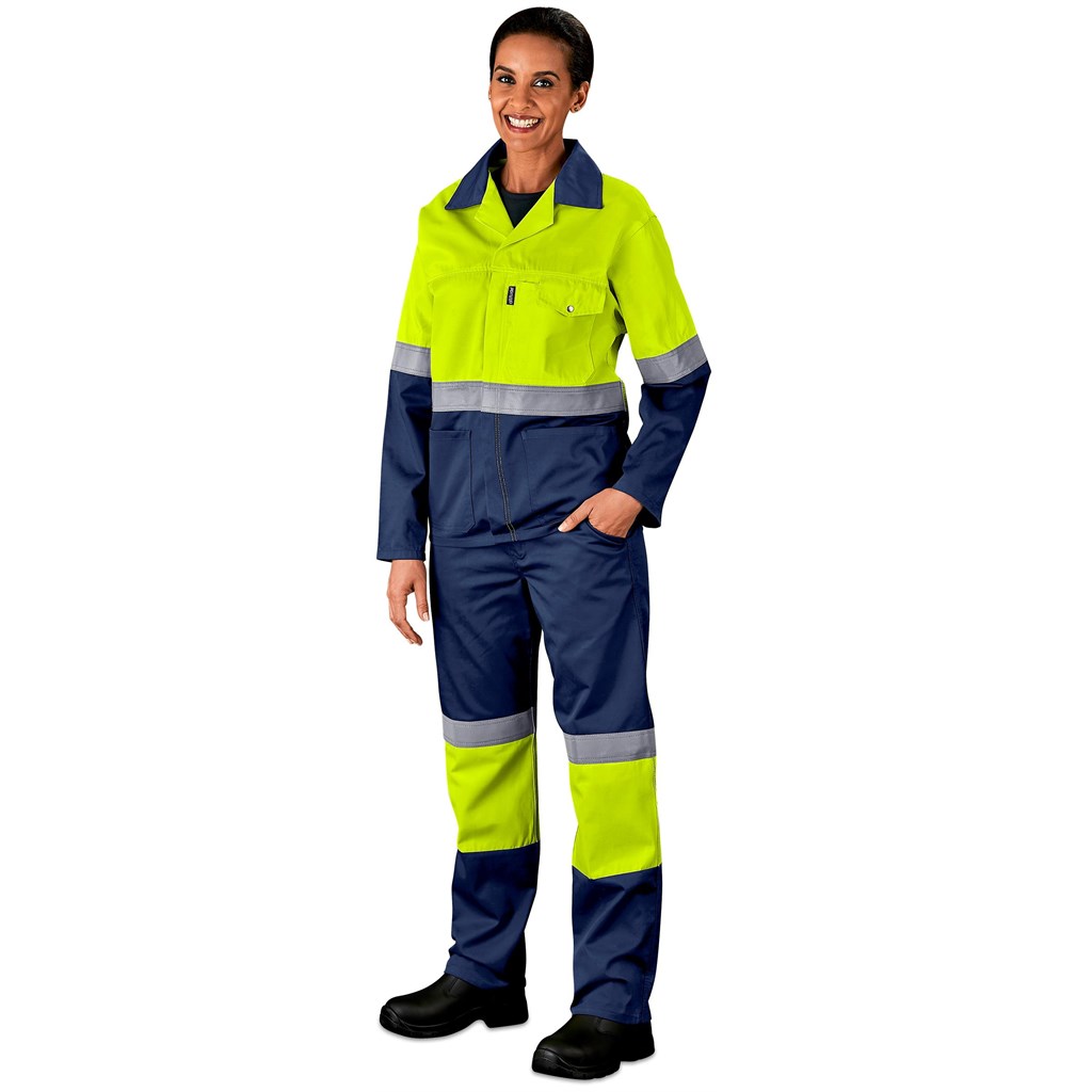 Traffic Premium Two-Tone Hi-Viz Reflective Pants - ORANGE / 48 - Image 5
