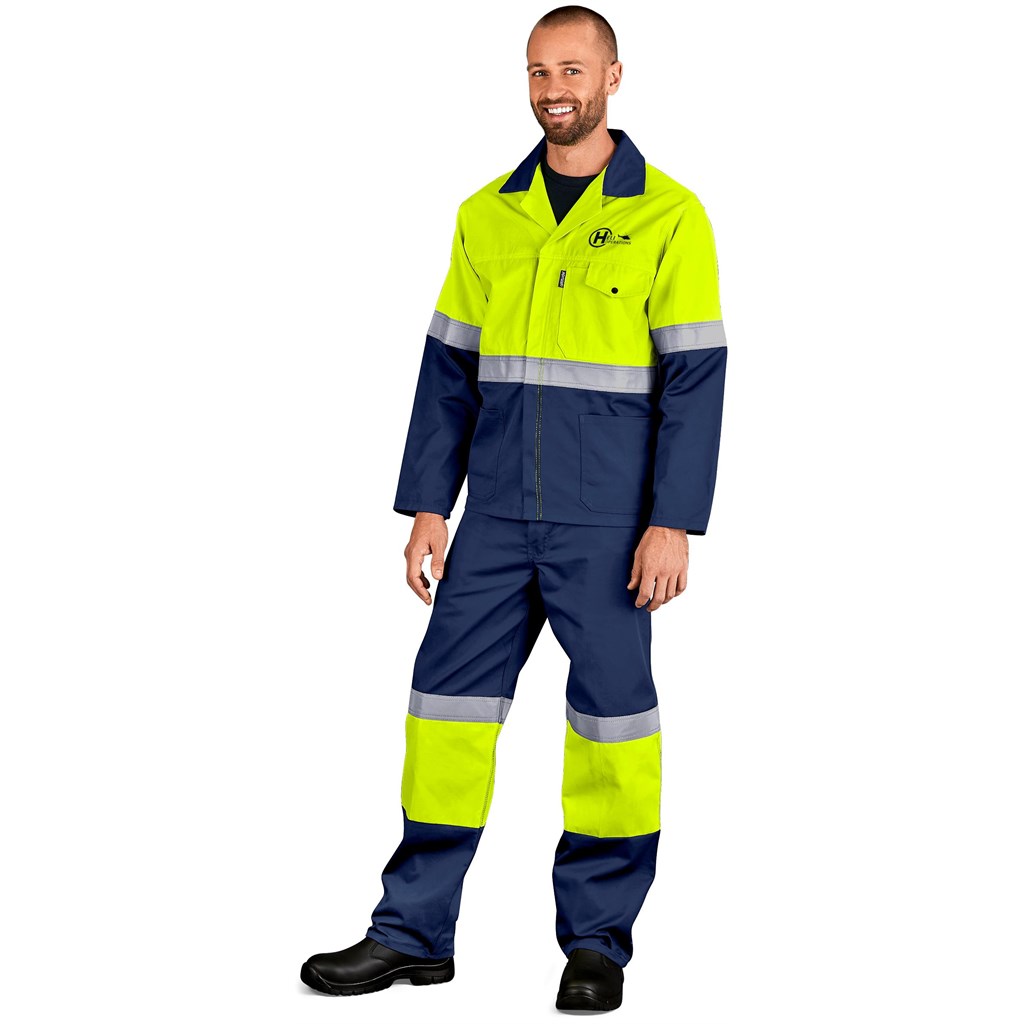 Traffic Premium Two-Tone Hi-Viz Reflective Pants - ORANGE / 48 - Image 9