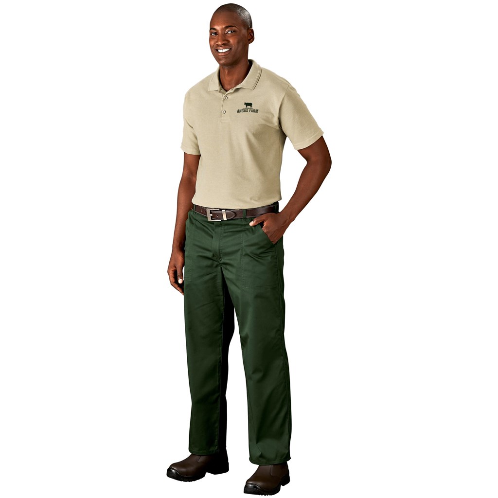 Site Premium Polycotton Pants - OLIVE / 28 - Image 4