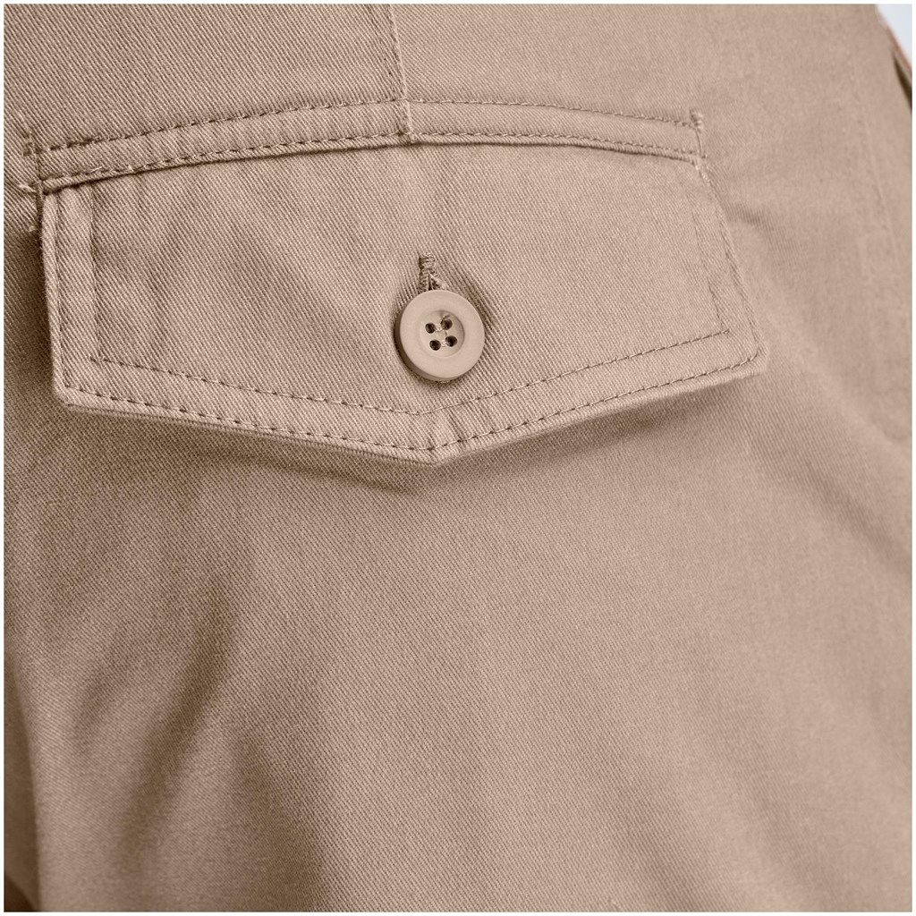 Mens Cargo Pants - Natural - NATURAL / 30 - Image 2