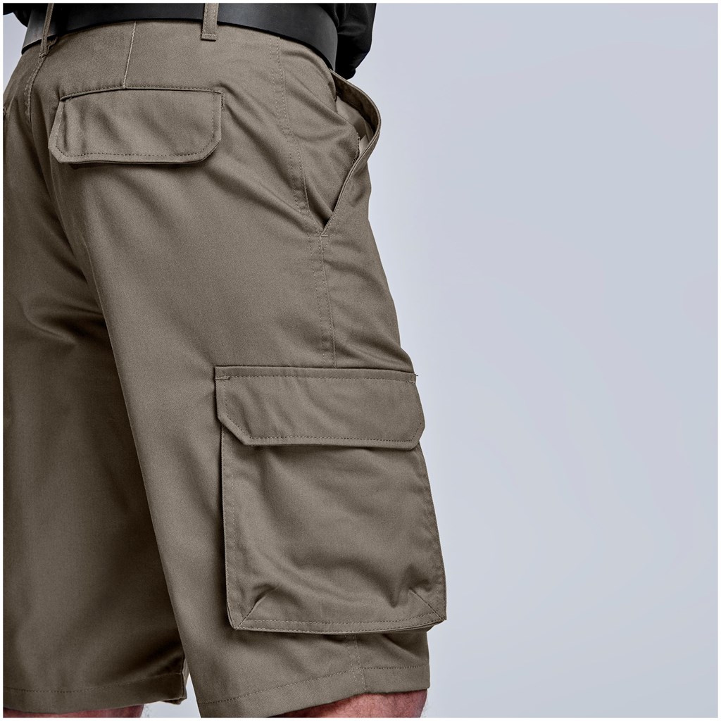 Mens Highlands Cargo Shorts - KHAKI / 28 - Image 7