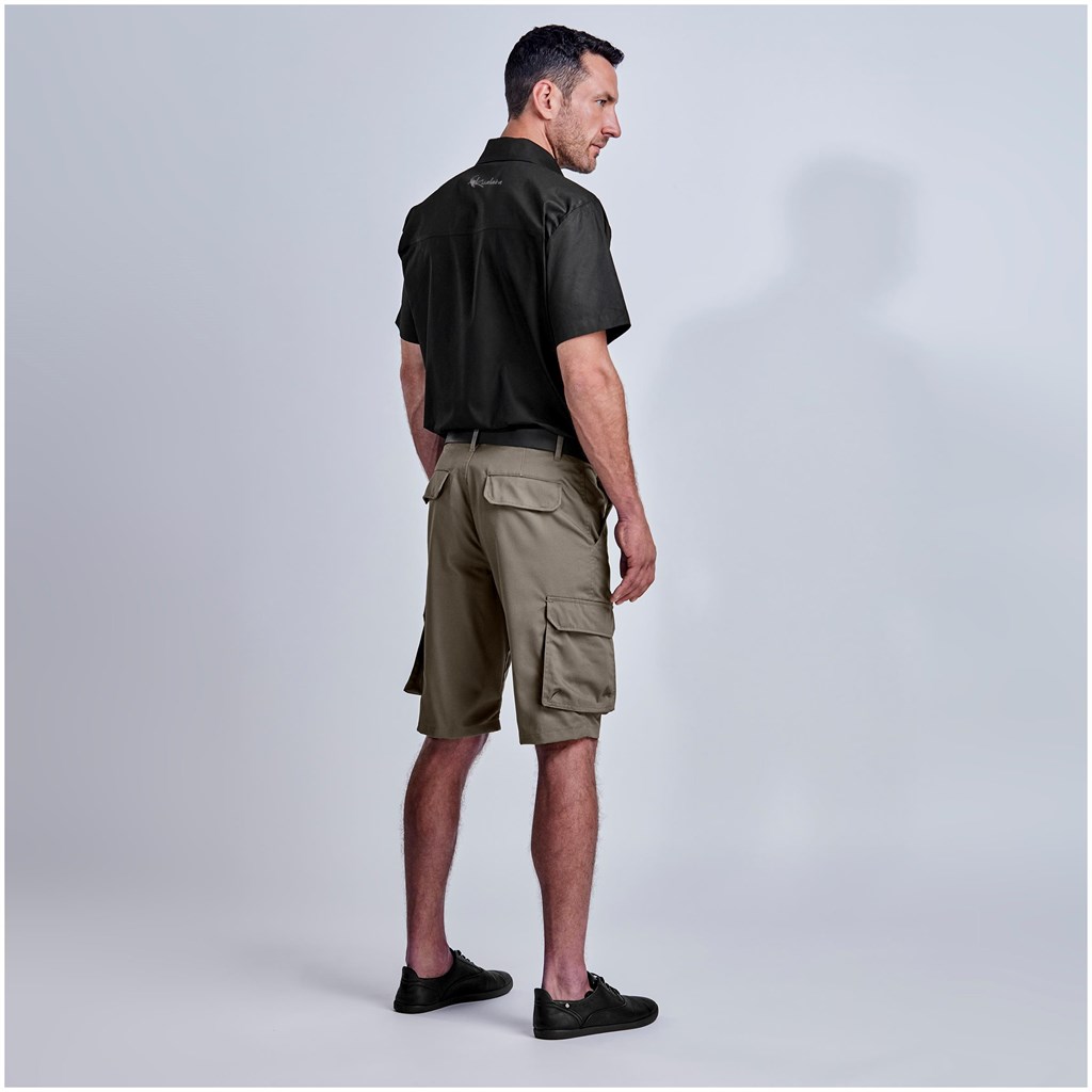 Mens Highlands Cargo Shorts - KHAKI / 28 - Image 2