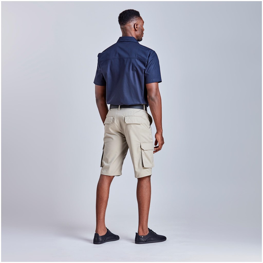 Mens Highlands Cargo Shorts - KHAKI / 28 - Image 8