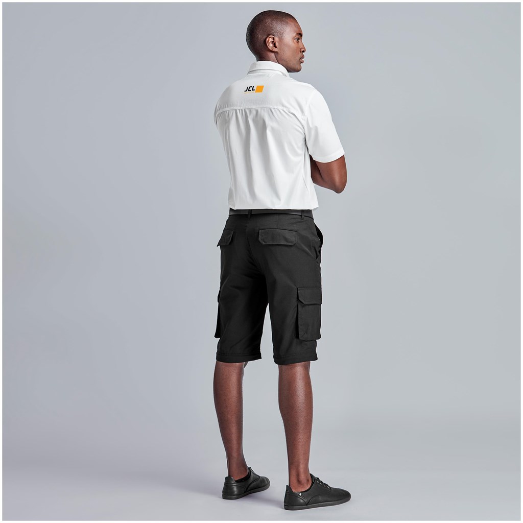 Mens Cargo Zip Off Pants - BLACK / 30 - Image 23