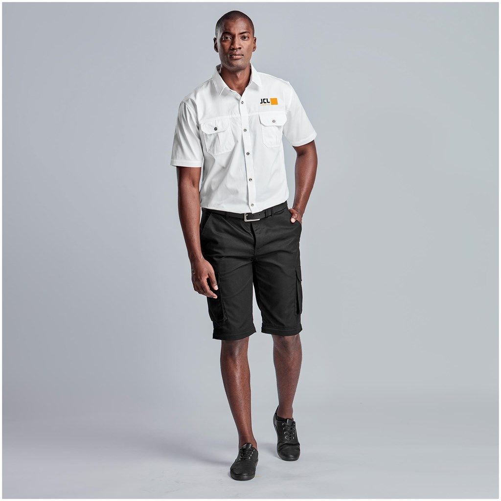 Mens Cargo Zip Off Pants - BLACK / 30 - Image 7