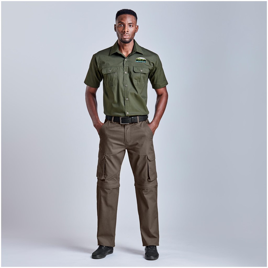 Mens Cargo Zip Off Pants - BLACK / 30 - Image 13