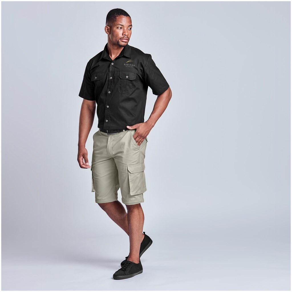 Mens Cargo Zip Off Pants - BLACK / 30 - Image 17
