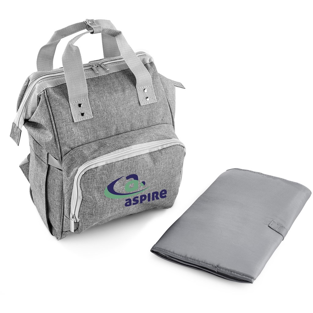 Altitude Kristy Diaper Bag With Changing Mat - GREY - Image 5