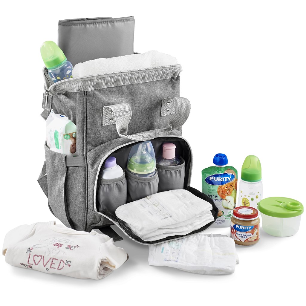 Altitude Kristy Diaper Bag With Changing Mat - GREY - Image 7