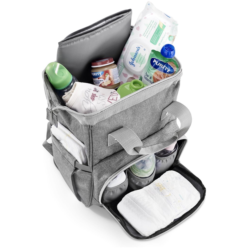 Altitude Kristy Diaper Bag With Changing Mat - GREY - Image 4