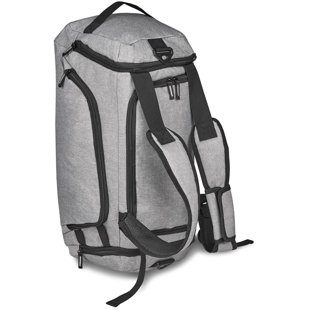 Luke Dual Function Sports Bag - GREY - Image 2