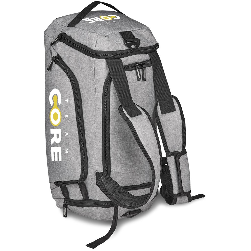 Luke Dual Function Sports Bag - GREY - Image 3
