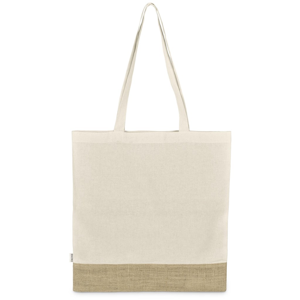 Okiyo Bijin Jute & Cotton Shopper - NATURAL - Image 4
