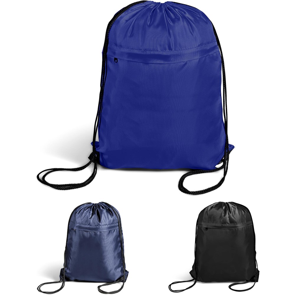 Northstar 210D Drawstring Bag - BLUE - Image 2