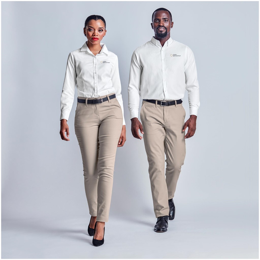 Ladies Superb Stretch Chino Pants - BLACK / 30 - Image 14