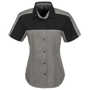 Ladies Daytona Pitt Shirt - Grey - GREY / XL