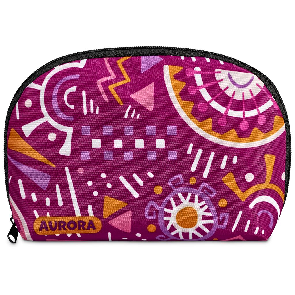 Hoppla Victoria Midi Cosmetic Bag - GREY - Image 3