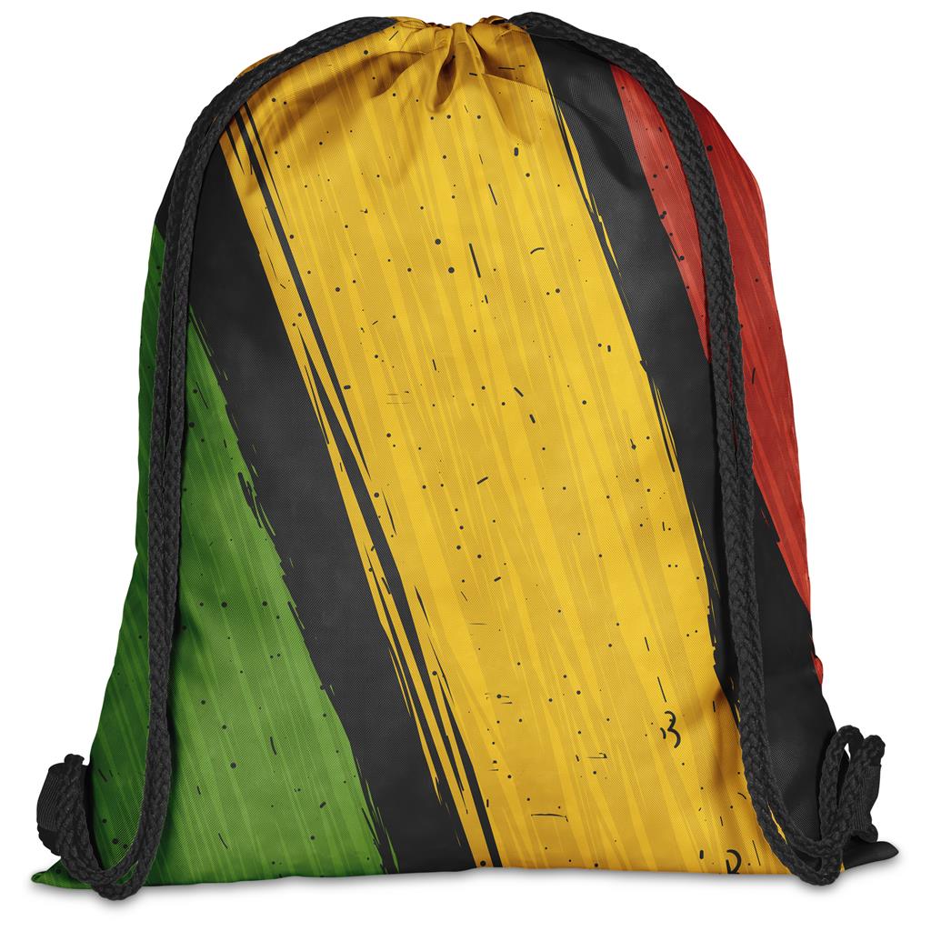 Hoppla Credo Drawstring Bag - BLACK - Image 3
