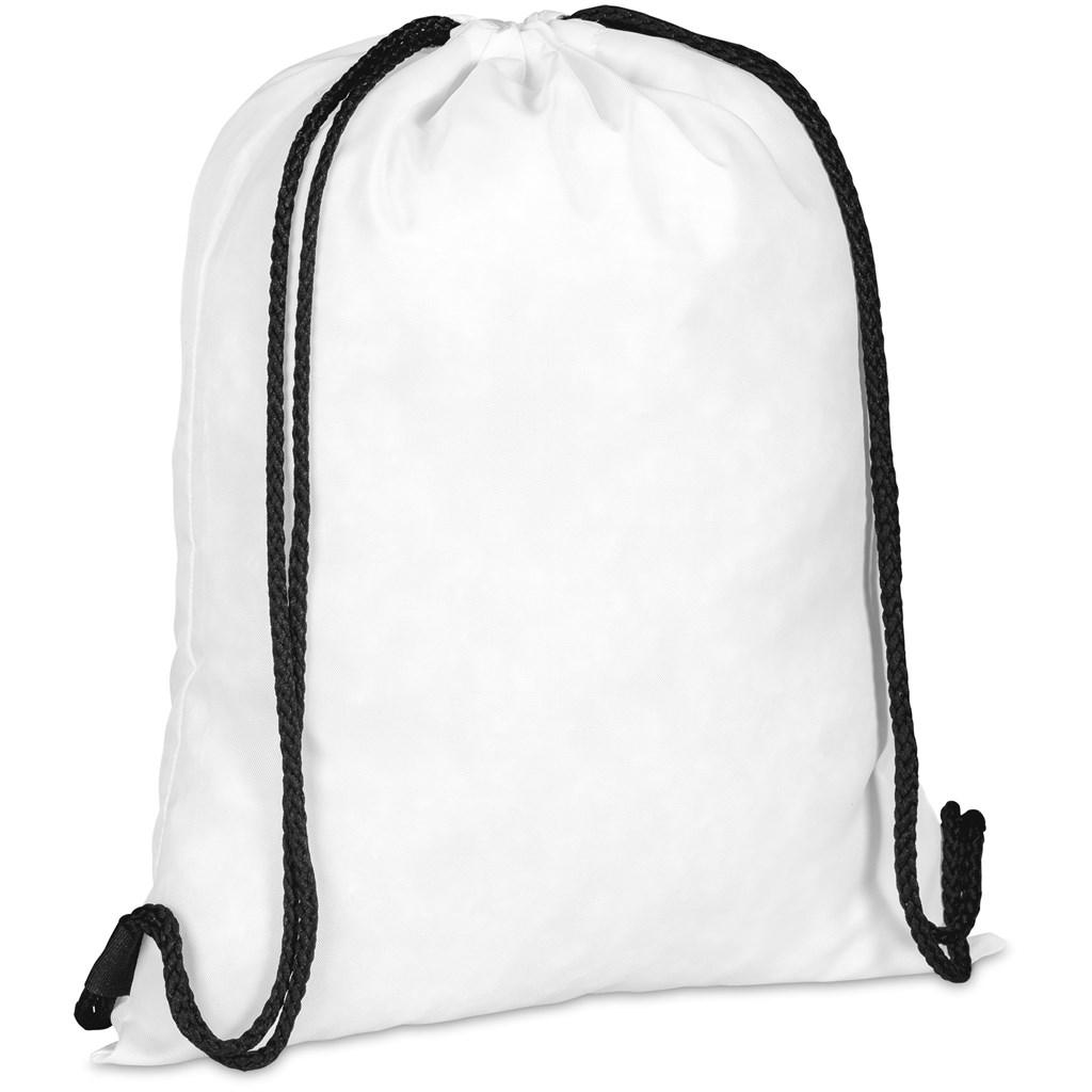 Hoppla Credo Drawstring Bag - BLACK - Image 7