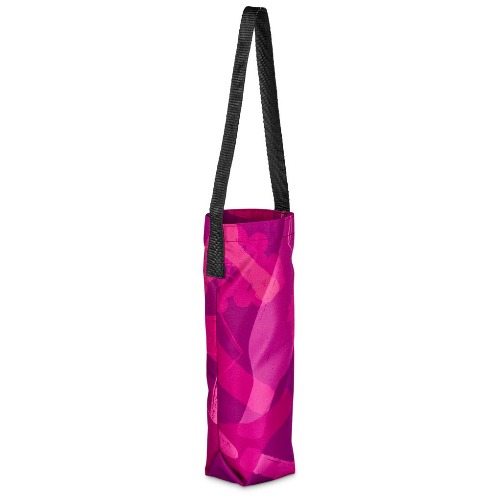 Hoppla Cellaro Polyester Wine Bottle Gift Bag - GREY - Image 6