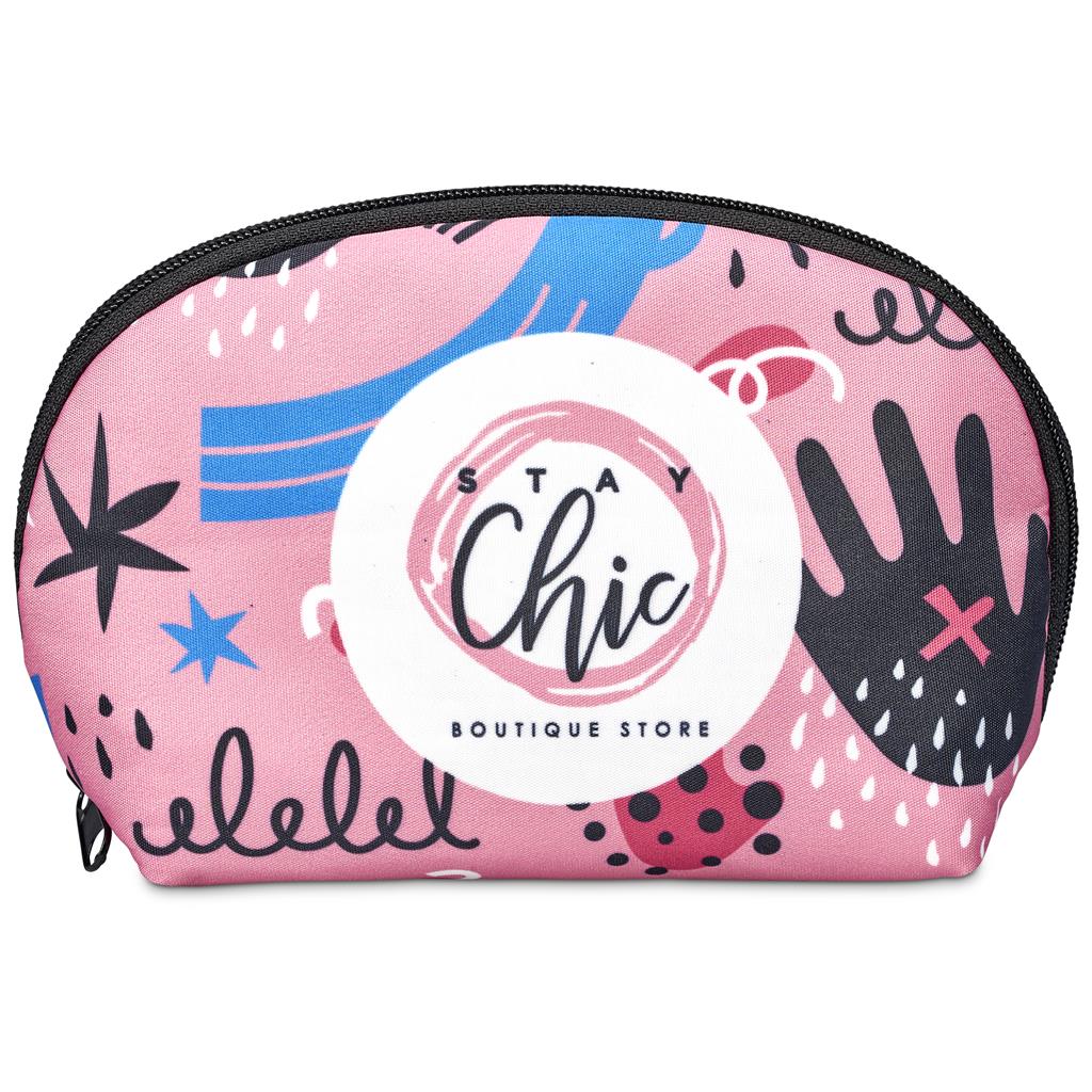 Hoppla Victoria Mini Cosmetic Bag - GREY - Image 3