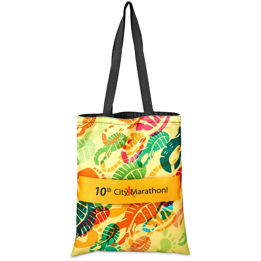 Hoppla Mall Shopper With Front Panel - BLACK - Image 2