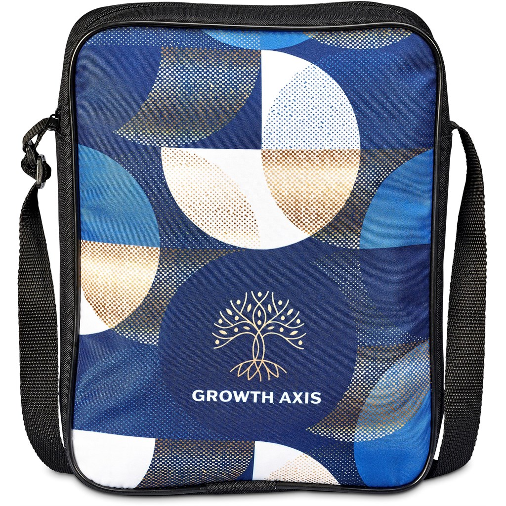 Hoppla A4 Crossbody Conference Bag - BLACK - Image 2