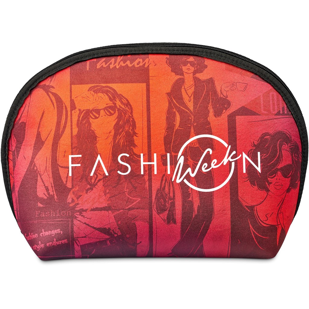 Hoppla Isabella Neoprene Maxi Cosmetic Bag - GREY - Image 8