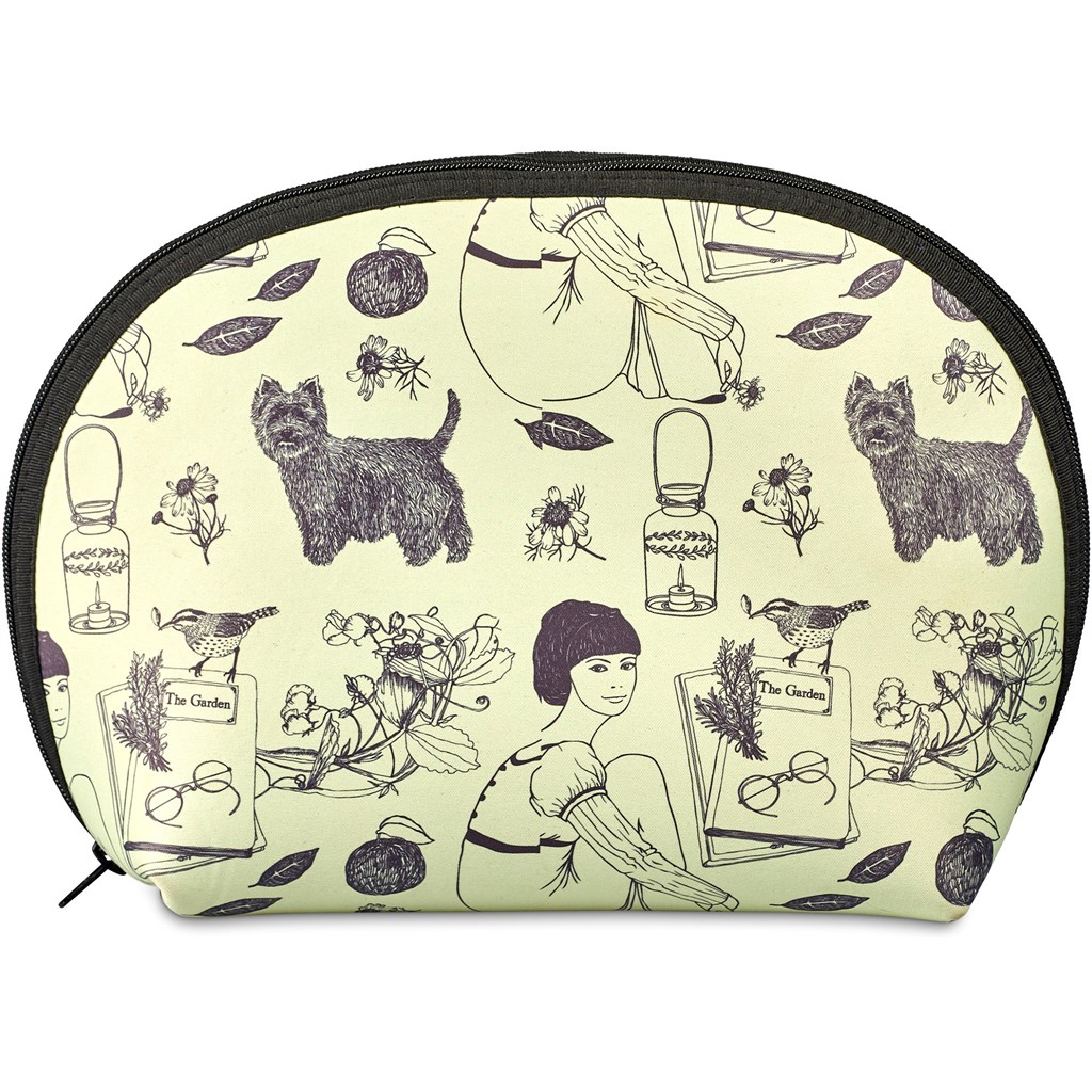 Hoppla Isabella Neoprene Maxi Cosmetic Bag - GREY - Image 6