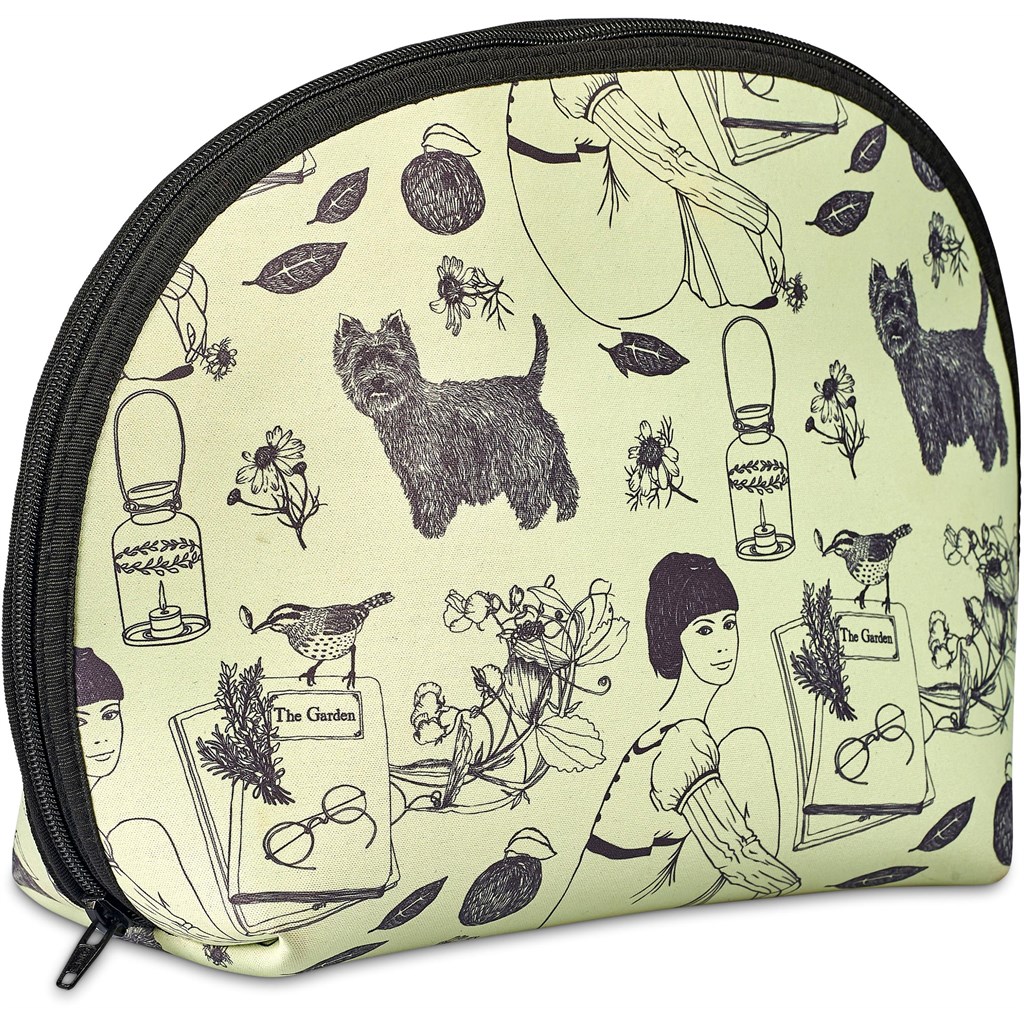 Hoppla Isabella Neoprene Maxi Cosmetic Bag - GREY - Image 4