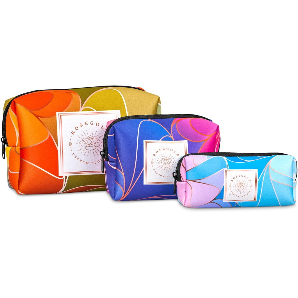 Hoppla Emma Neoprene Cosmetic Bag - BLACK - Image 4