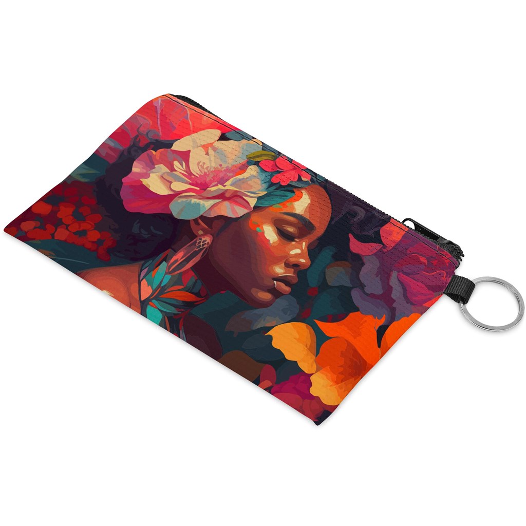 Hoppla Tammy Recycled PET Credit Card & Coin Purse - NAVY - Image 5