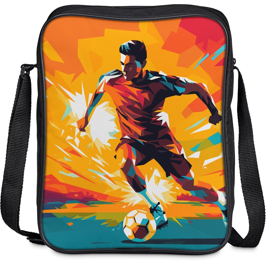 Hoppla A4 Crossbody Seminar Bag - RED - Image 2