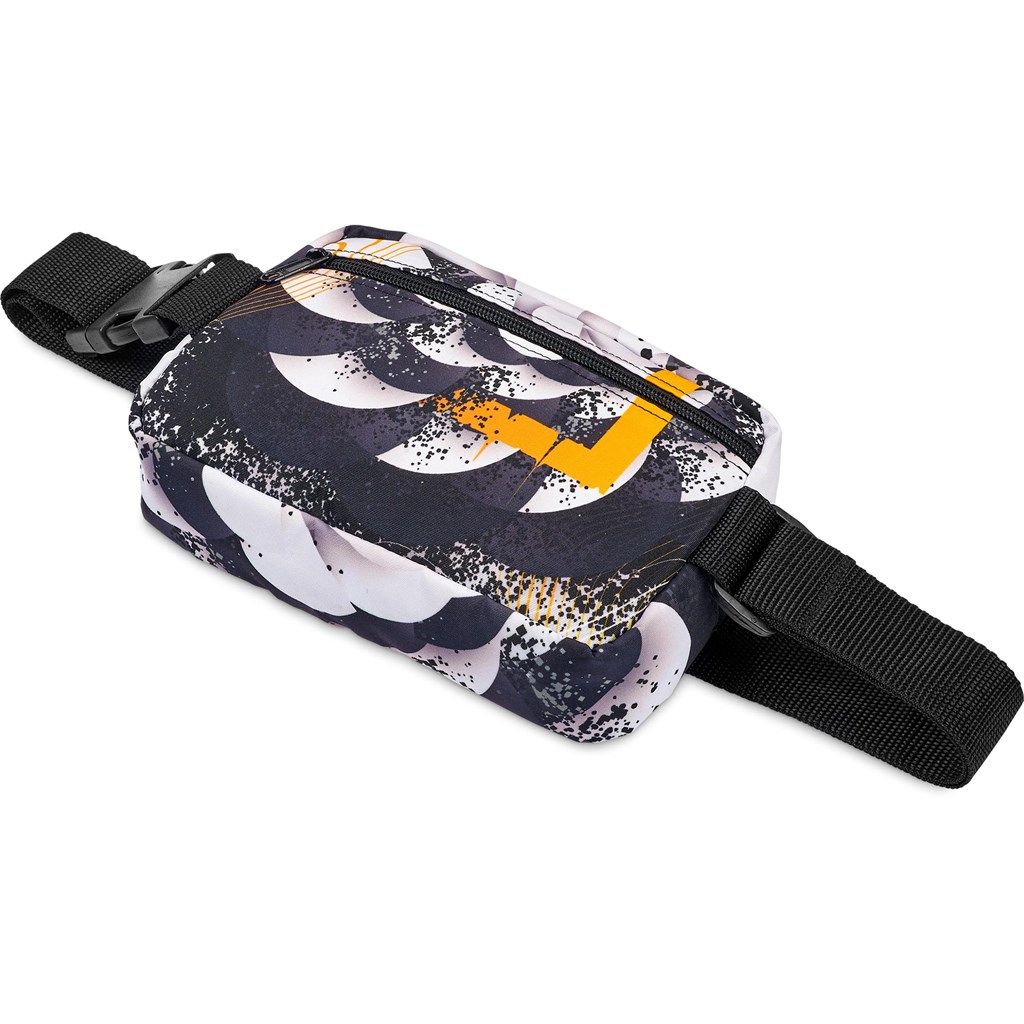 Hoppla Blyde Polyester Waist Bag - GREY - Image 3