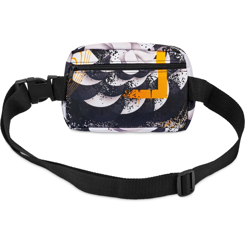 Hoppla Blyde Polyester Waist Bag - GREY - Image 2