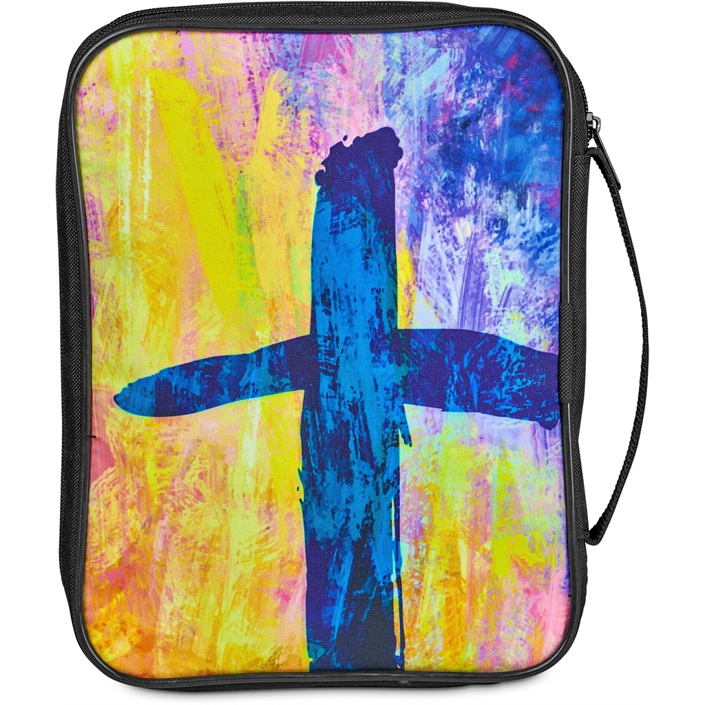 Hoppla Faith Bible Book Bag With Carry Handle - NAVY - Image 10