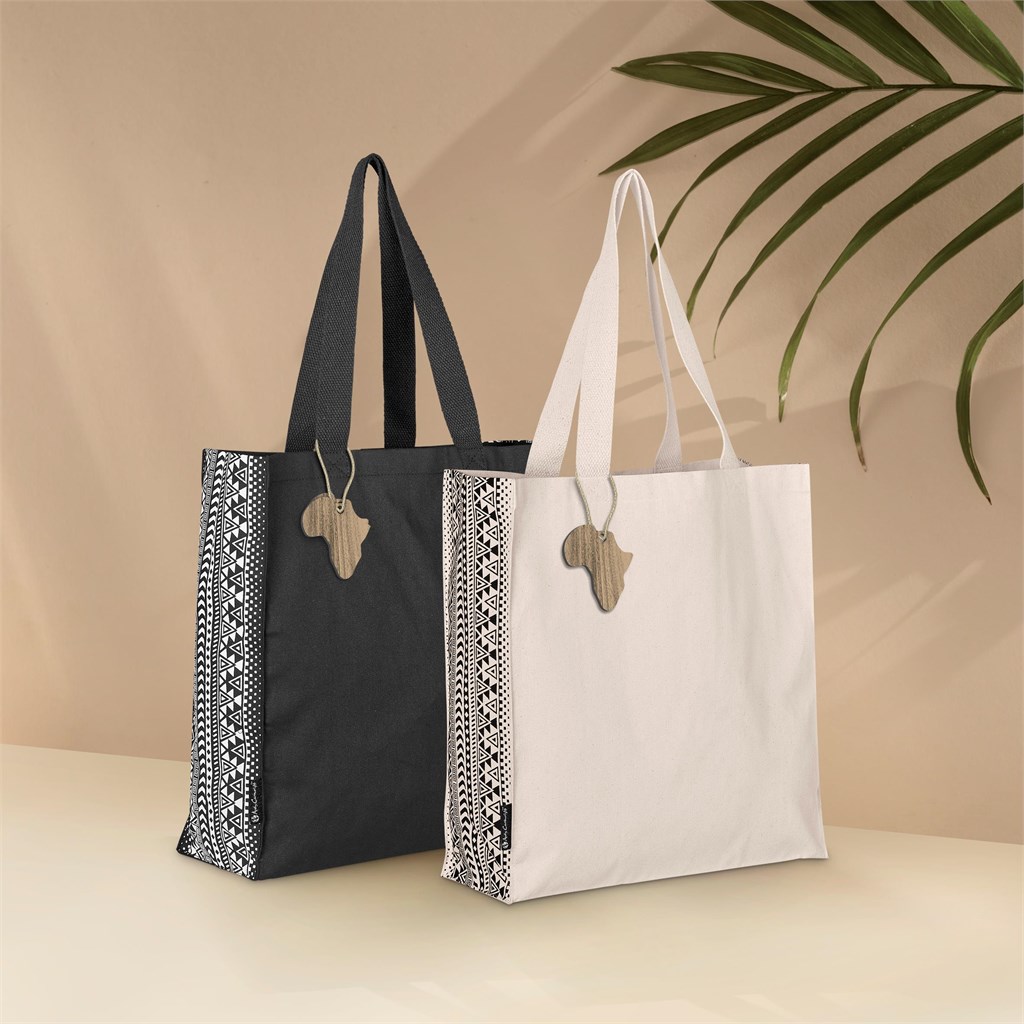 Andy Cartwright Symmetry Cotton Tote - NATURAL - Image 5