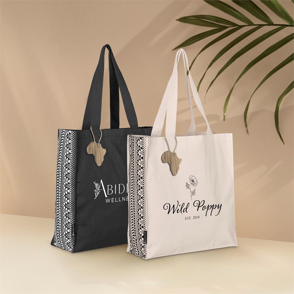 Andy Cartwright Symmetry Cotton Tote - NATURAL - Image 4