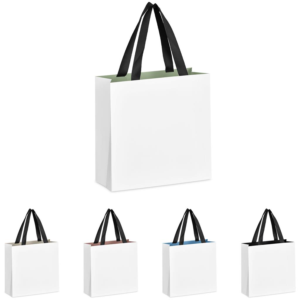 Altitude Galleria Mini Paper Gift Bag - NUDE - Image 2