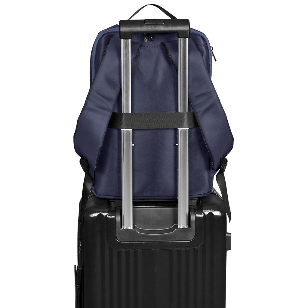 Alex Varga Pantera Laptop Backpack - Navy - NAVY - Image 3
